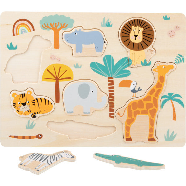 Puzzle animaux safari